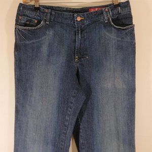 Seven Jeans Dark Wash Denim Bootcut Sz 18